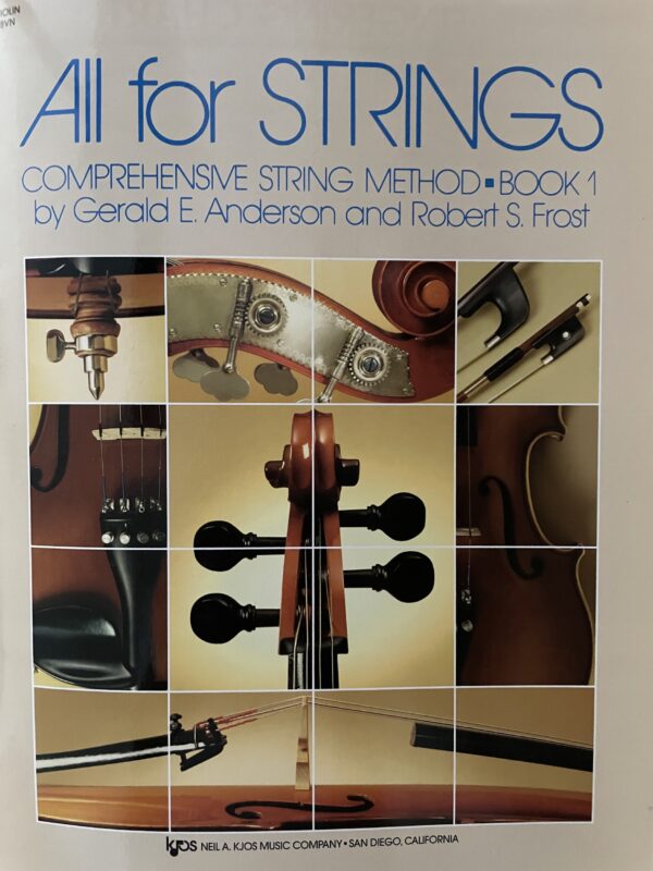 All for Strings Violin Book 1