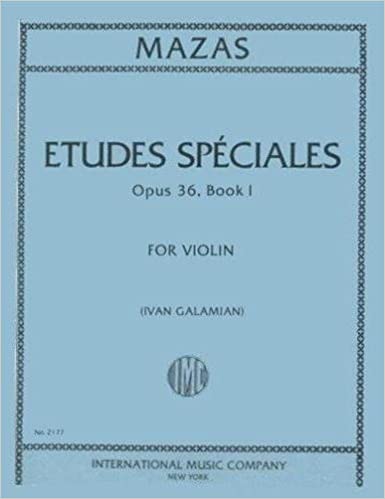 Mazas Etudes Speciales Violin