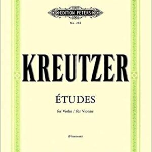 Kreutzer Etudes Violin
