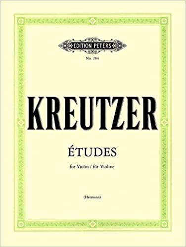 Kreutzer Etudes Violin